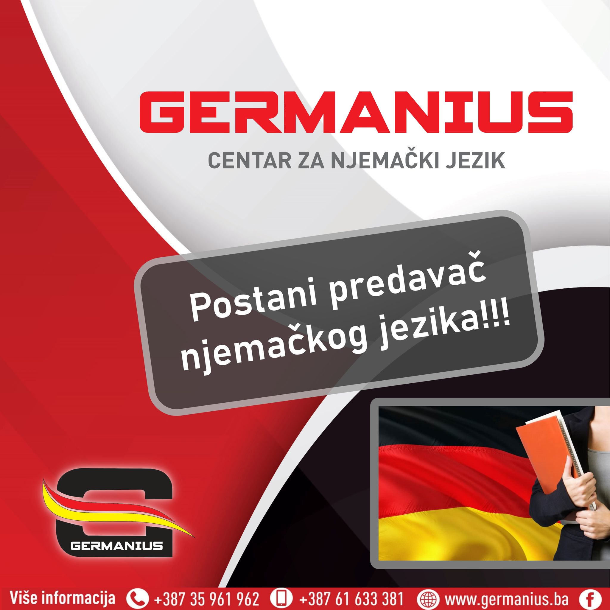 Postani predavač u GERMANIUS centru